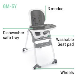 High20Chair202 1745435509 Plastic 3 in 1 High Chair